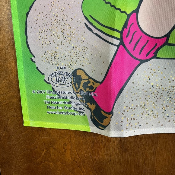 2007 Betty Boop Collectible Flag size 28x39.5 Cute Teacher - Picture 4 of 5